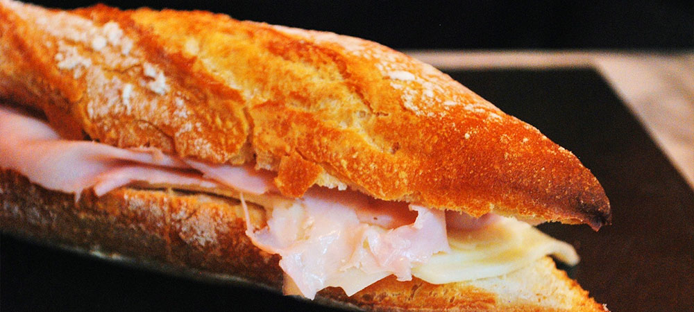 Sandwich jambon / beurre